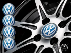 VW Felgenaufkleber Marke Silikon-Dome-Sticker